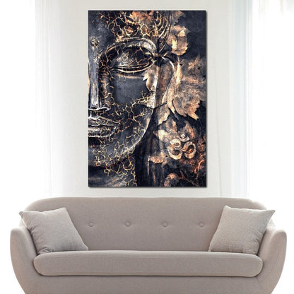 Gracious Buddha Canvas Wall Art