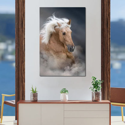 Palomino Horse Canvas Wall Art
