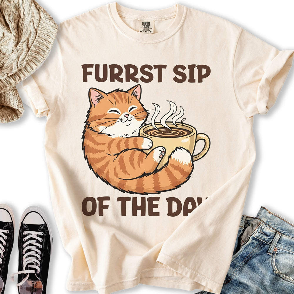 Furrst Sip of the Day Relaxed Tee