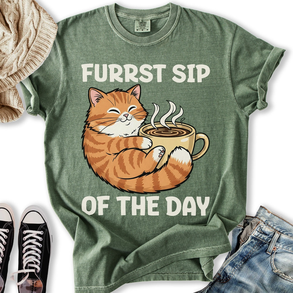 Furrst Sip of the Day Relaxed Tee
