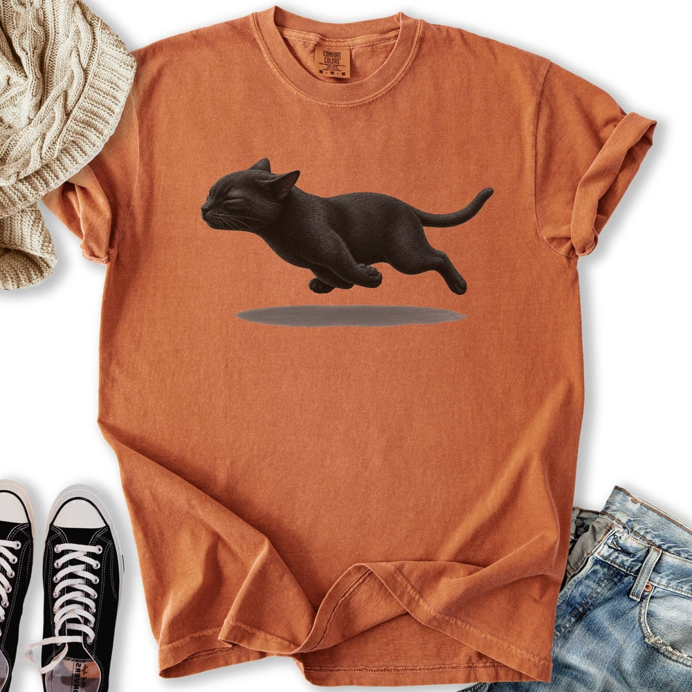 Black Cat Zoomies Relaxed Tee