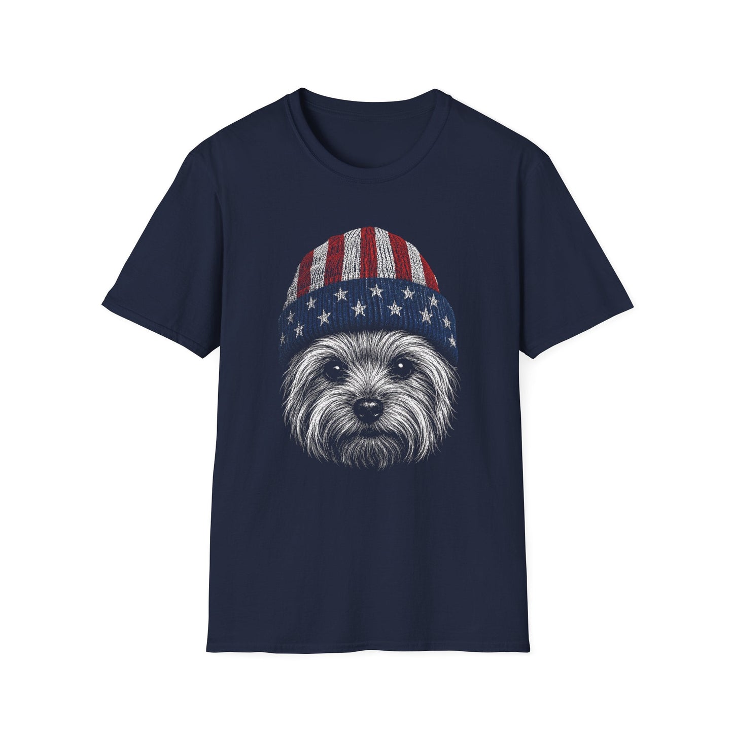 Yorkshire Terrier USA Beanie Tee