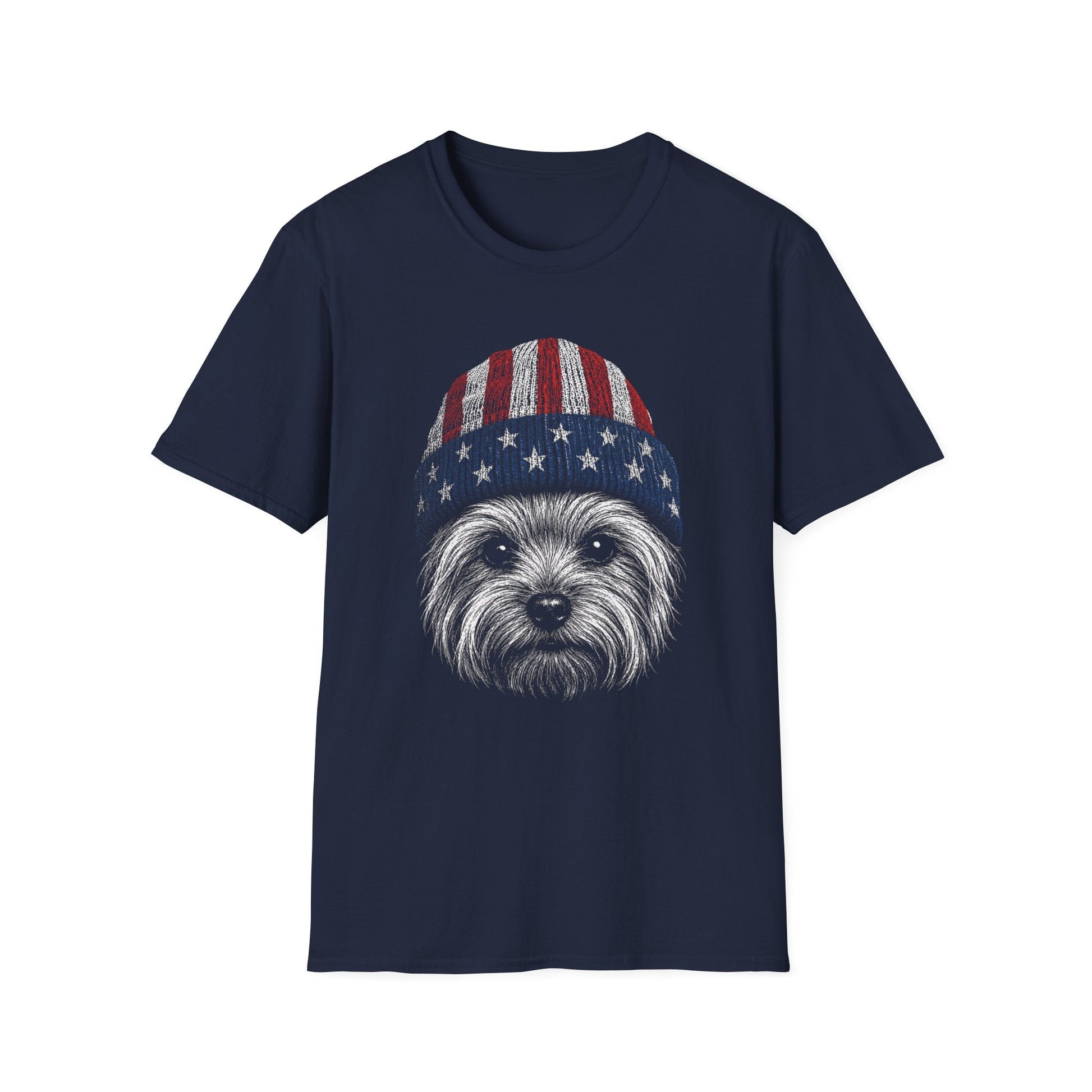 Yorkshire Terrier USA Beanie Tee