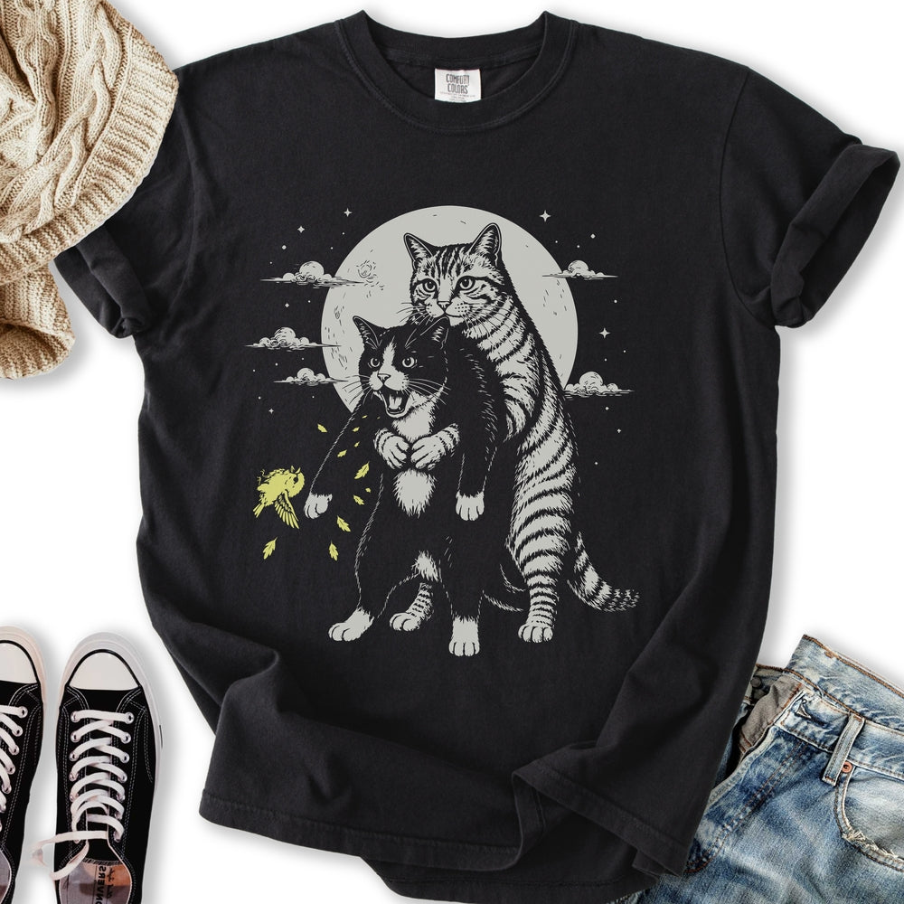 Naughty Cat Relaxed Tee