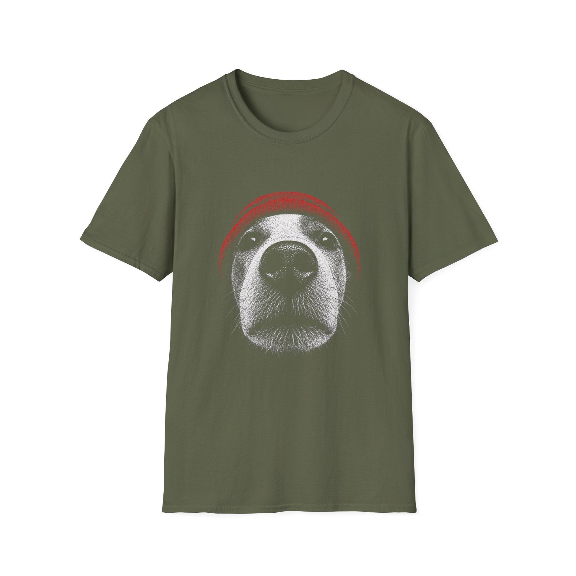 Red Hat Smooth Fox Terrier Tee