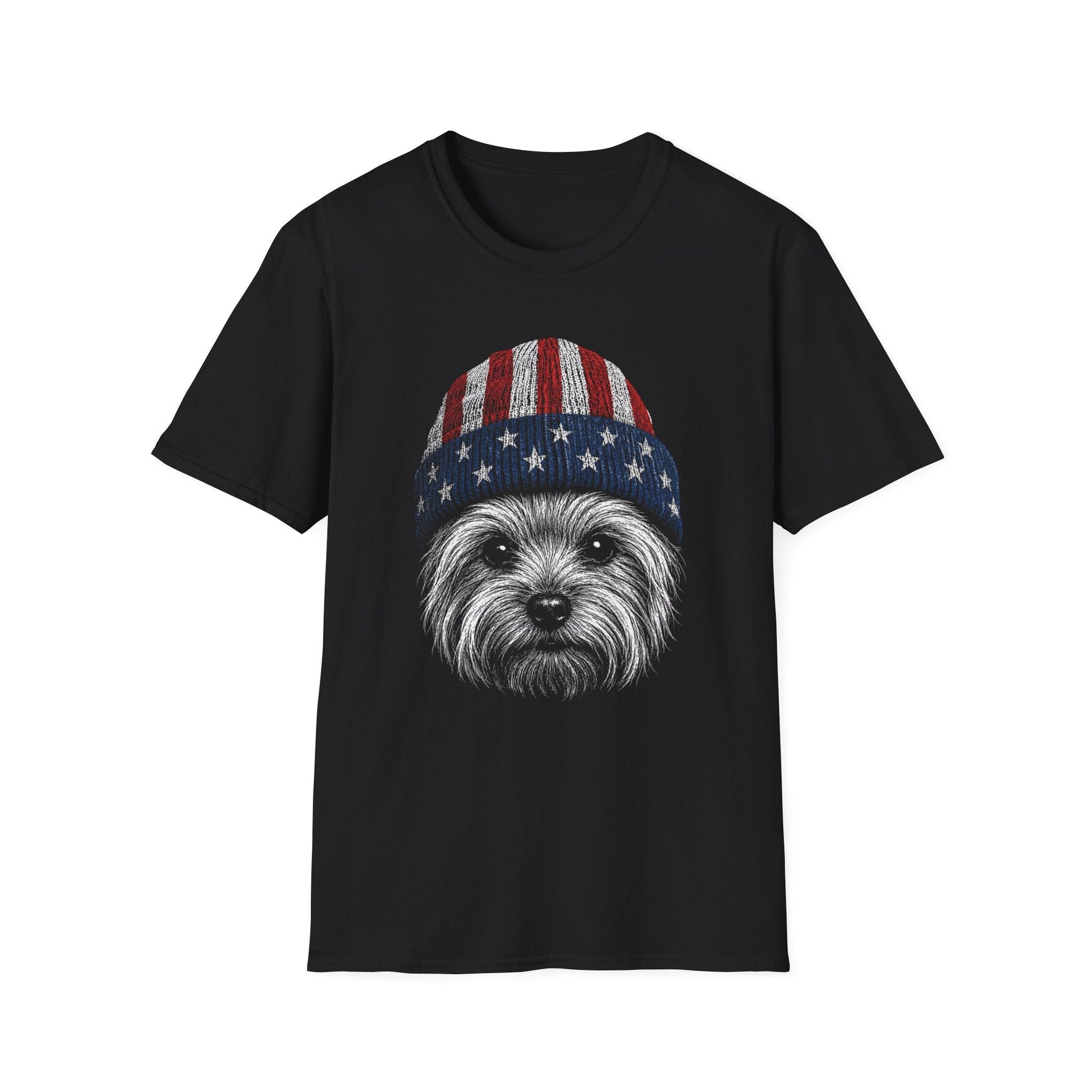 Yorkshire Terrier USA Beanie Tee