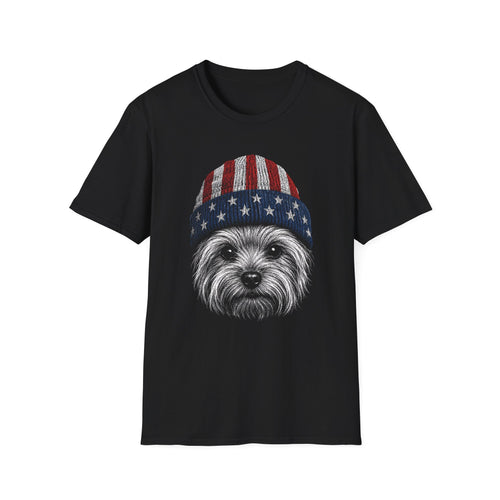 Yorkshire Terrier USA Beanie Tee