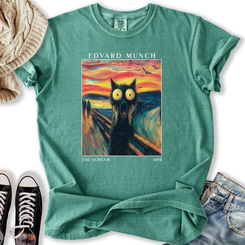 The Scream Cat Relaxed Tee