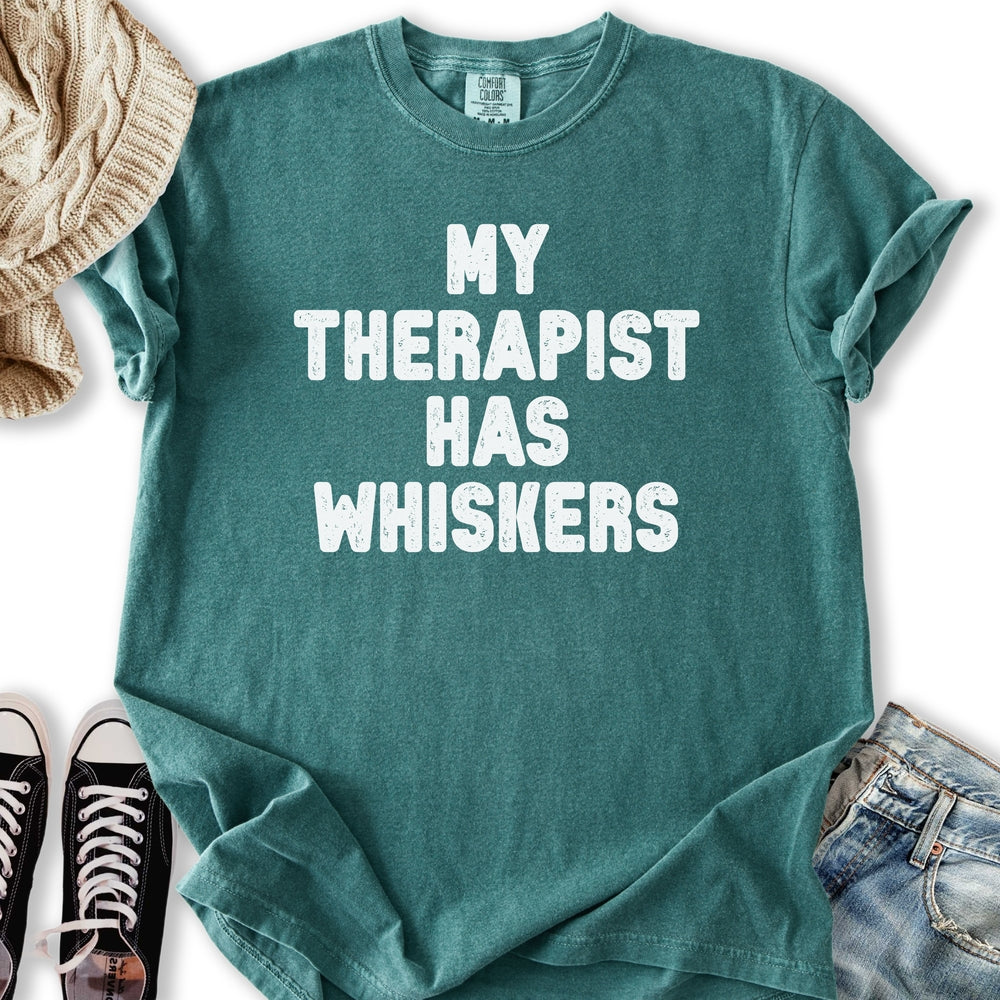 Therapist Has Whiskers Relaxed Tee