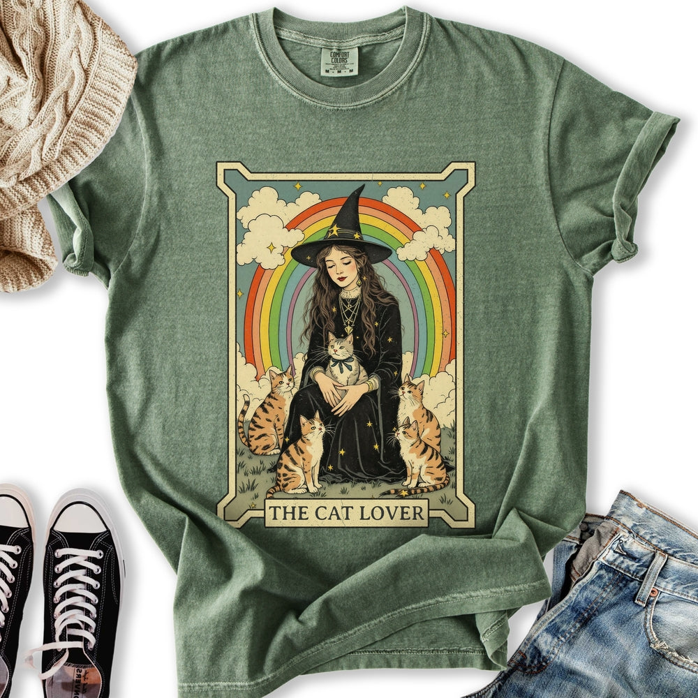 The Witch Cat Lover Relaxed Tee