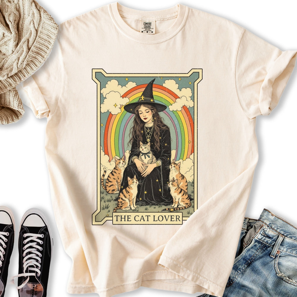 The Witch Cat Lover Relaxed Tee