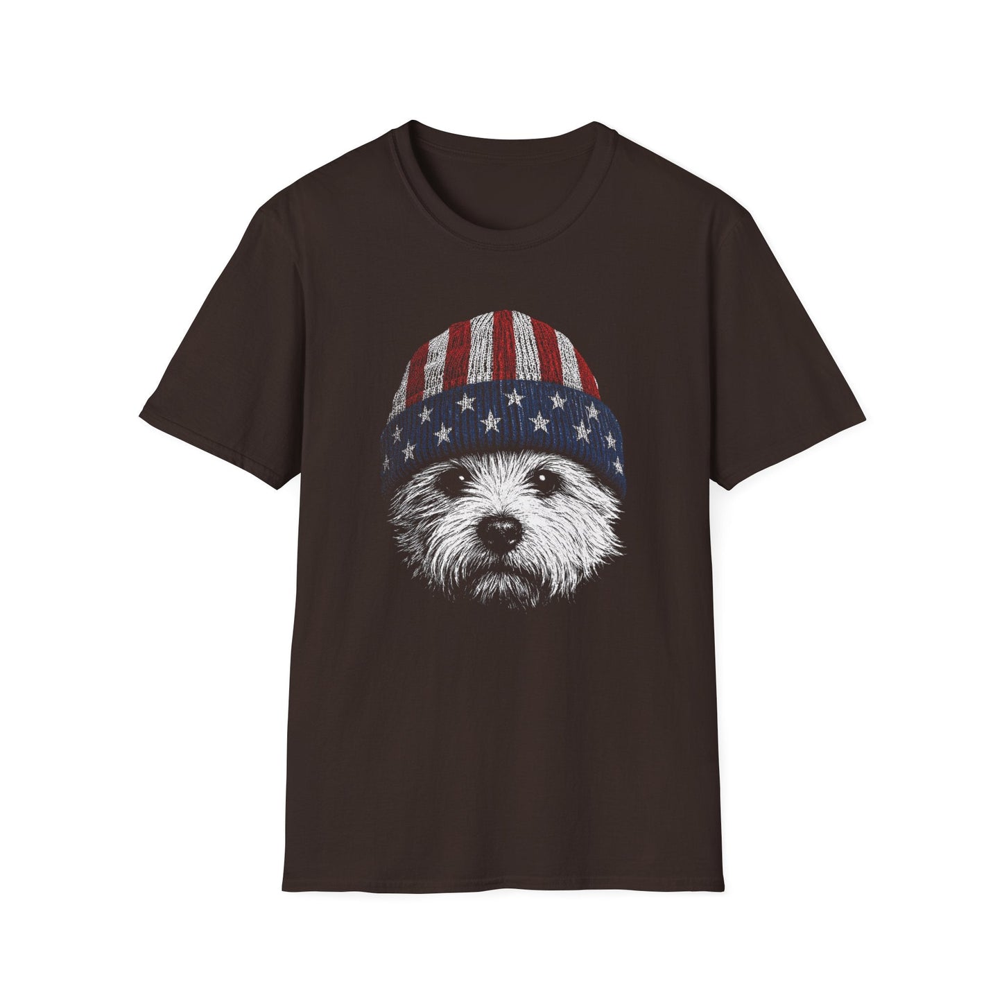 Westie USA Beanie Tee
