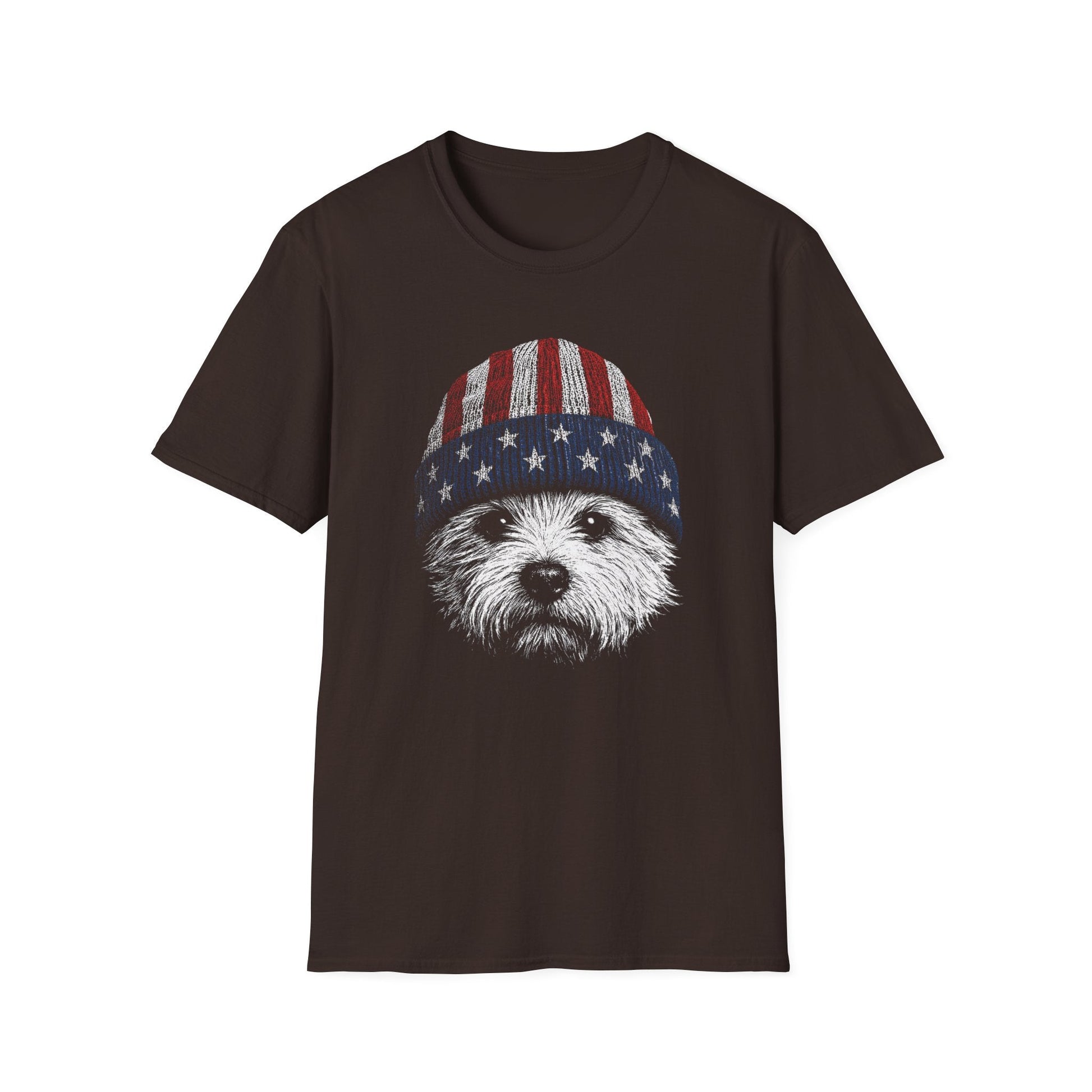 Westie USA Beanie Tee