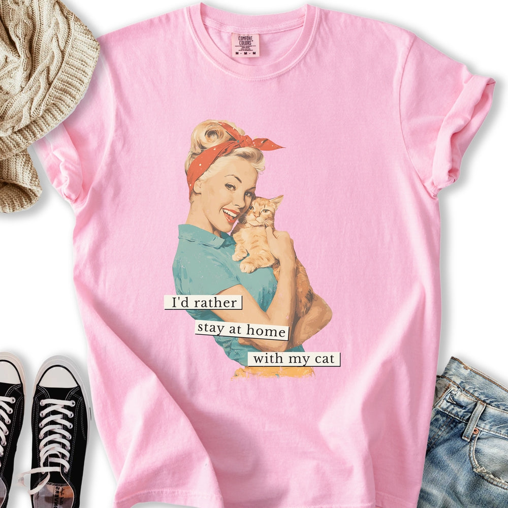Rather Stay At Home Relaxed Tee