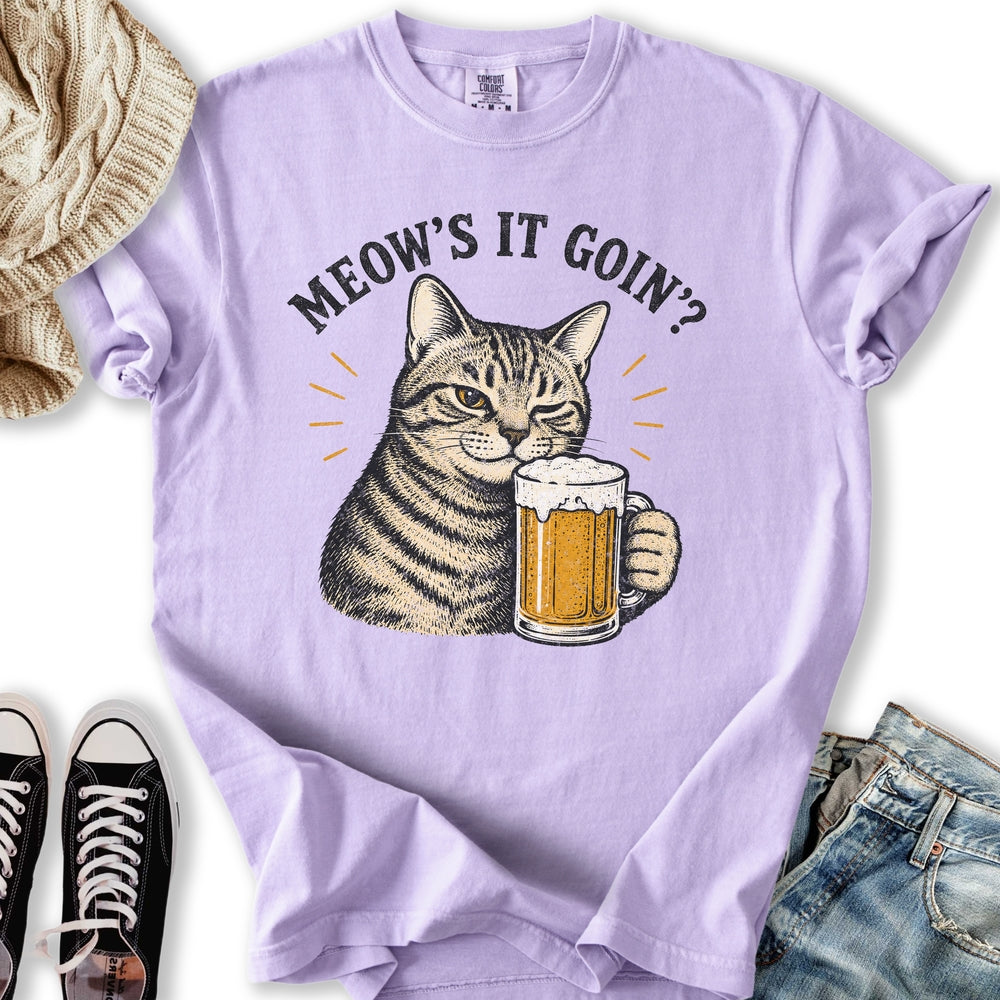 Meow's It Goin Relaxed Tee