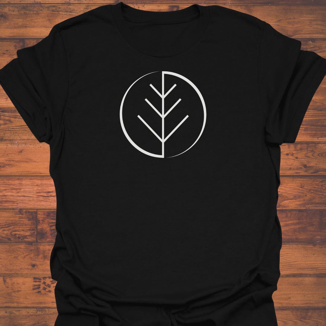 Cyber Leaf Blueprint T-Shirt