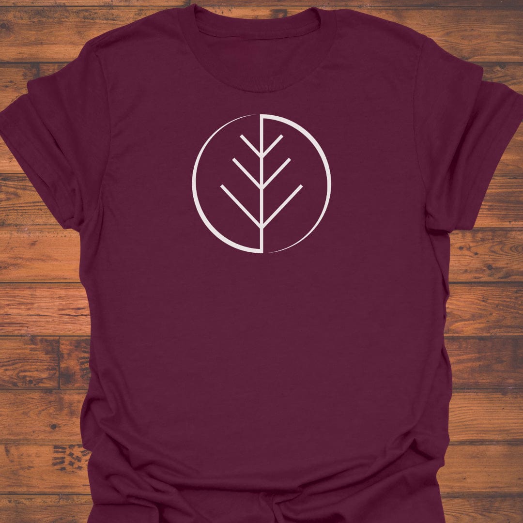 Cyber Leaf Blueprint T-Shirt