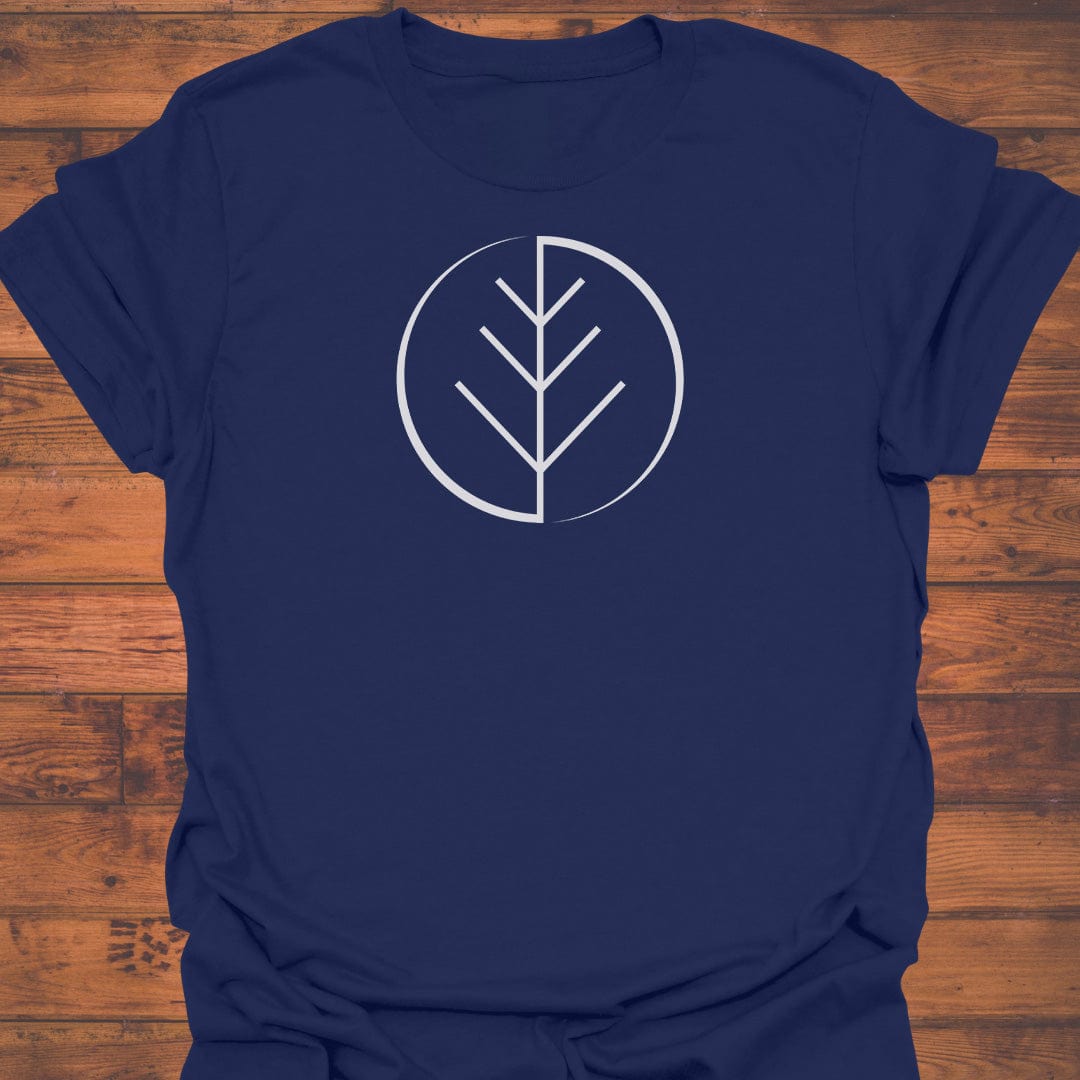 Cyber Leaf Blueprint T-Shirt