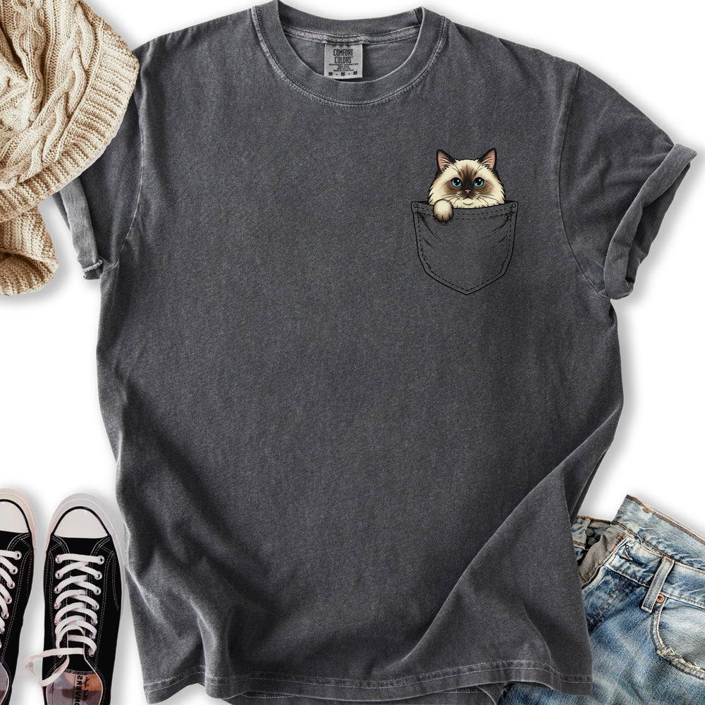 Ragdoll In My Pocket Relaxed Tee