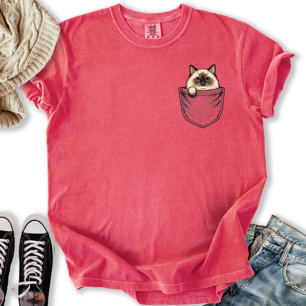 Ragdoll In My Pocket Relaxed Tee