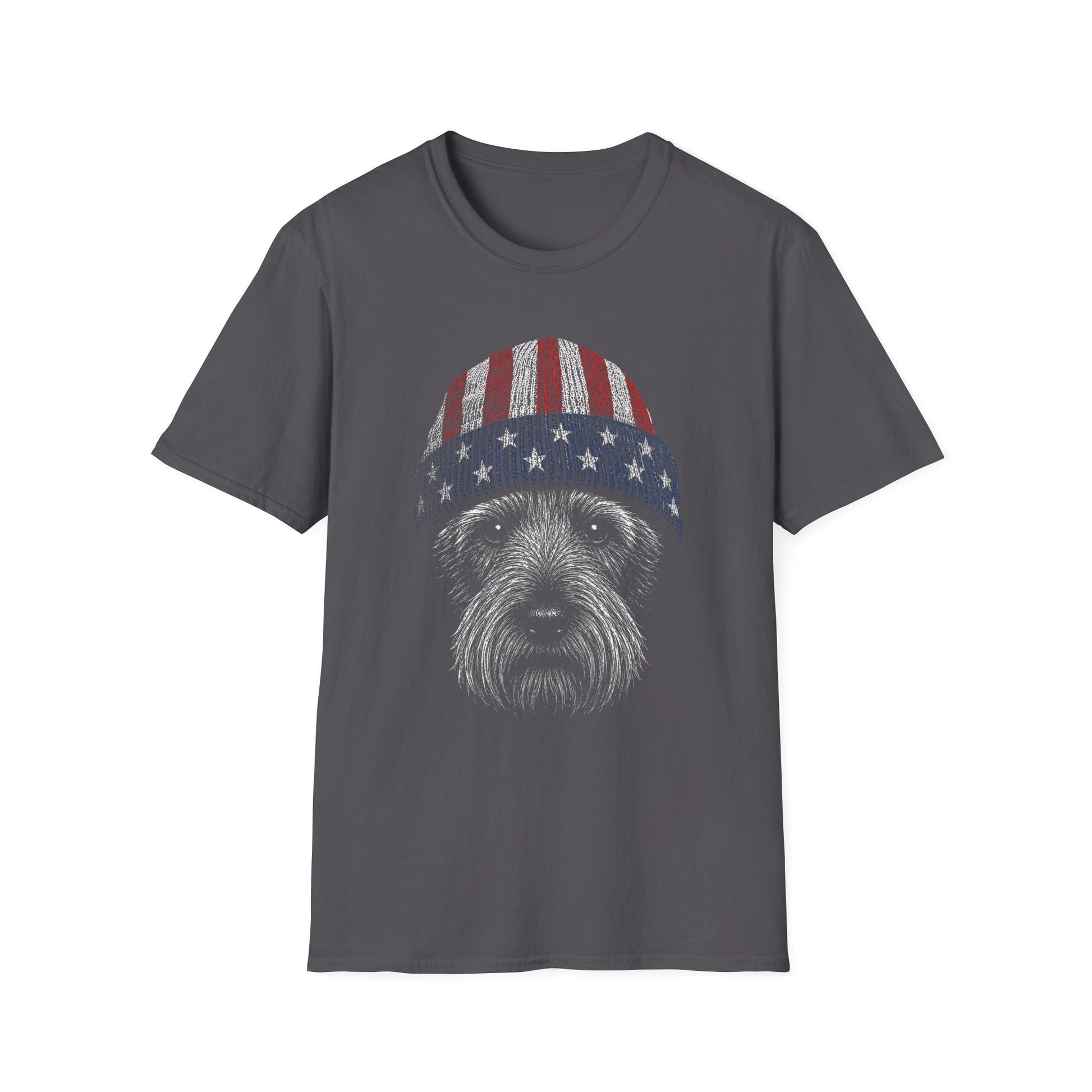 Scottish Terrier USA Beanie Tee