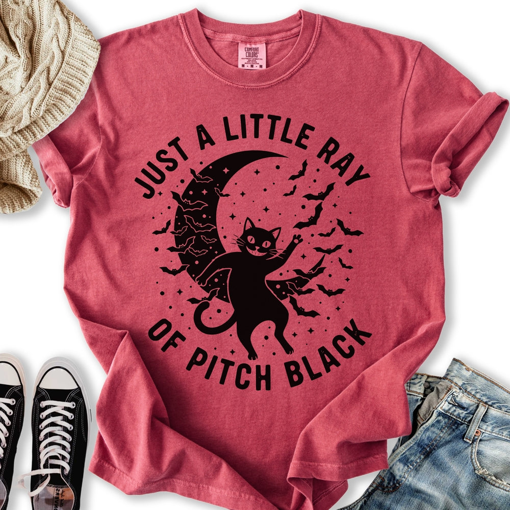 Pitch Black Cat Relaxed Tee
