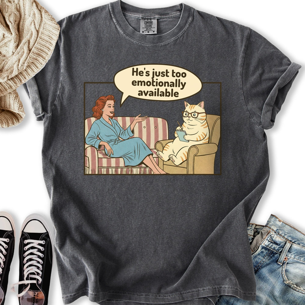 Cat Therapy Relaxed Tee