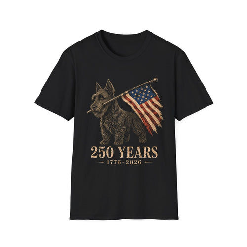 Scottish Terrier USA 250 Years Tee