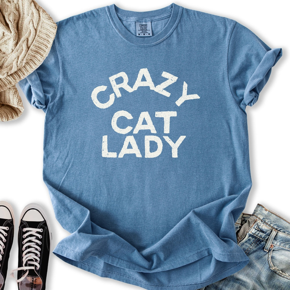 Crazy Cat Lady Relaxed Tee