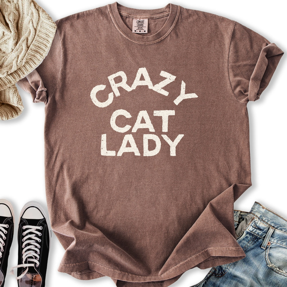 Crazy Cat Lady Relaxed Tee