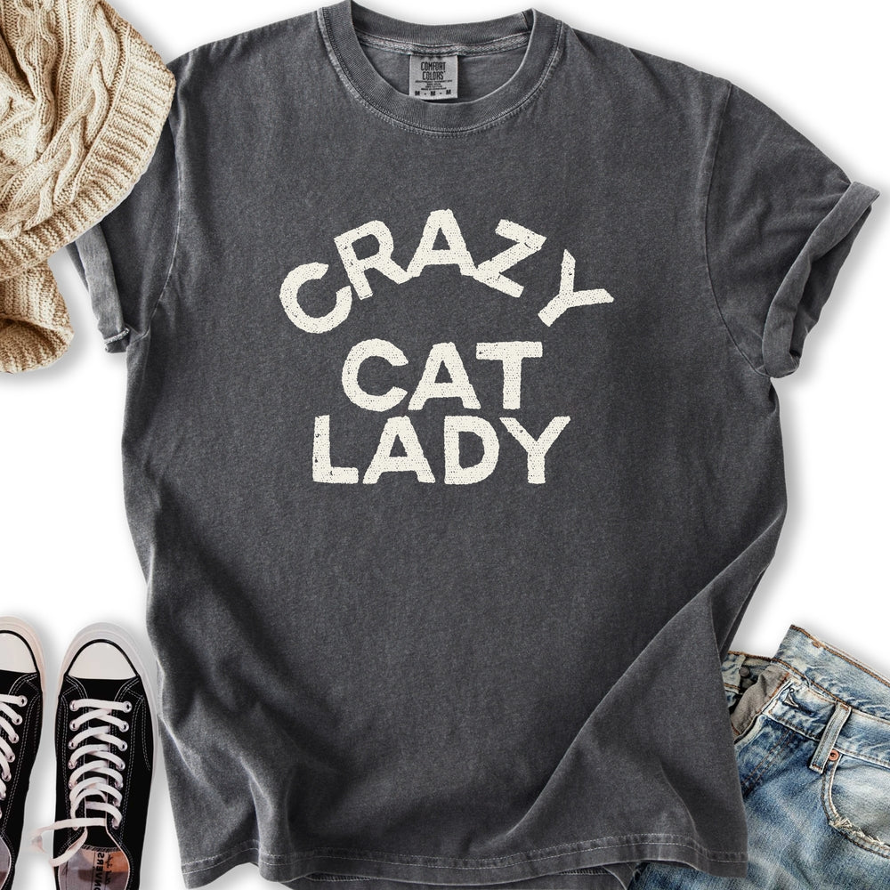 Crazy Cat Lady Relaxed Tee