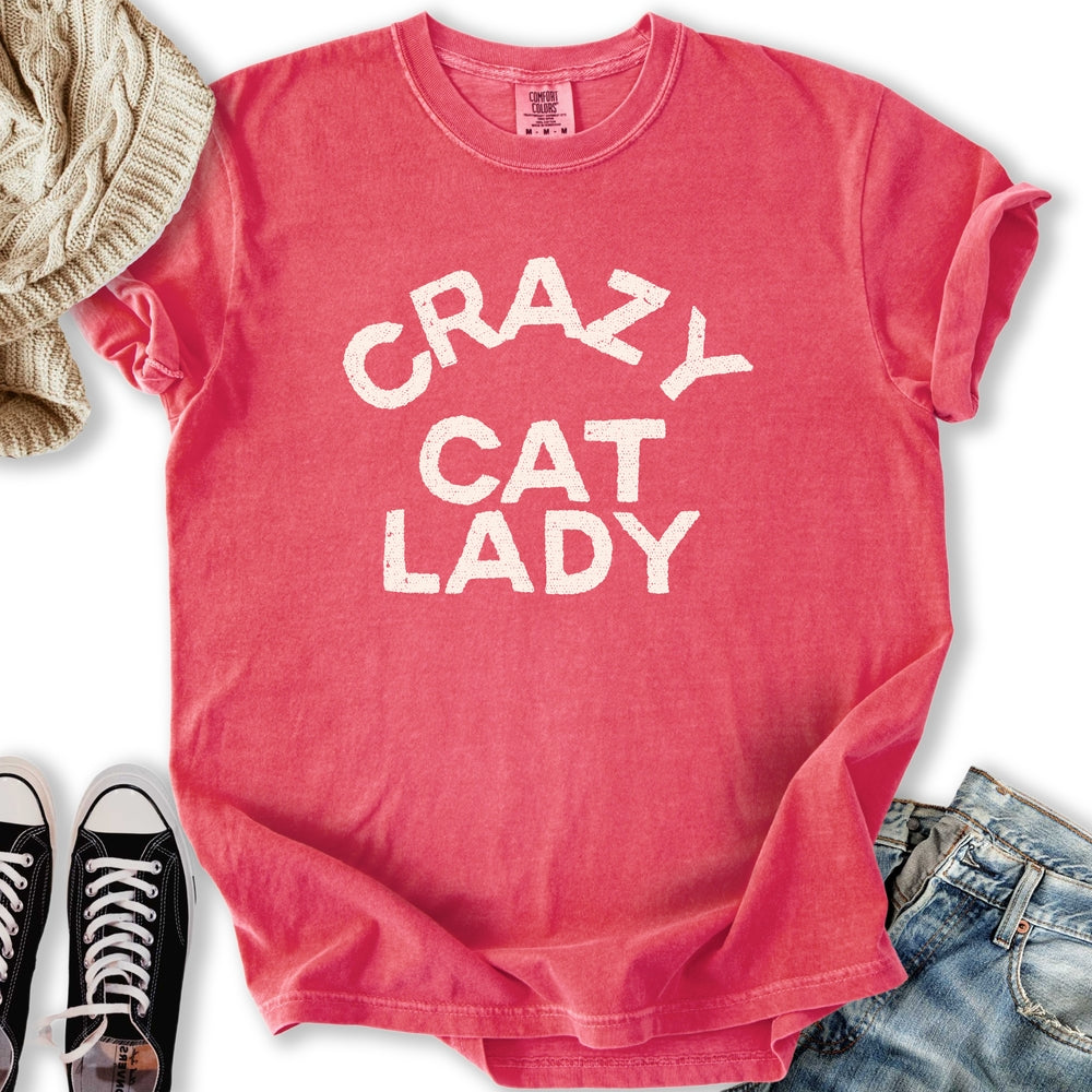 Crazy Cat Lady Relaxed Tee