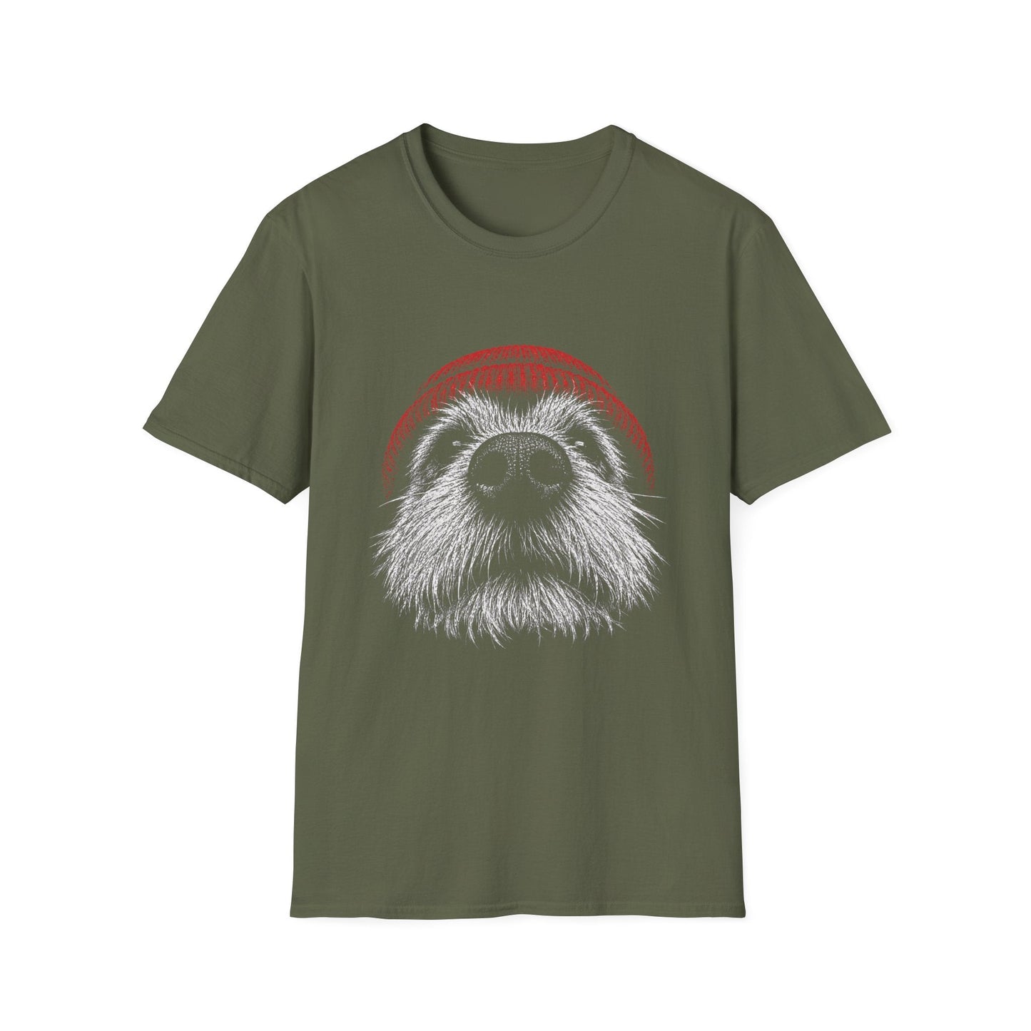 Red Hat Norfolk Terrier Tee