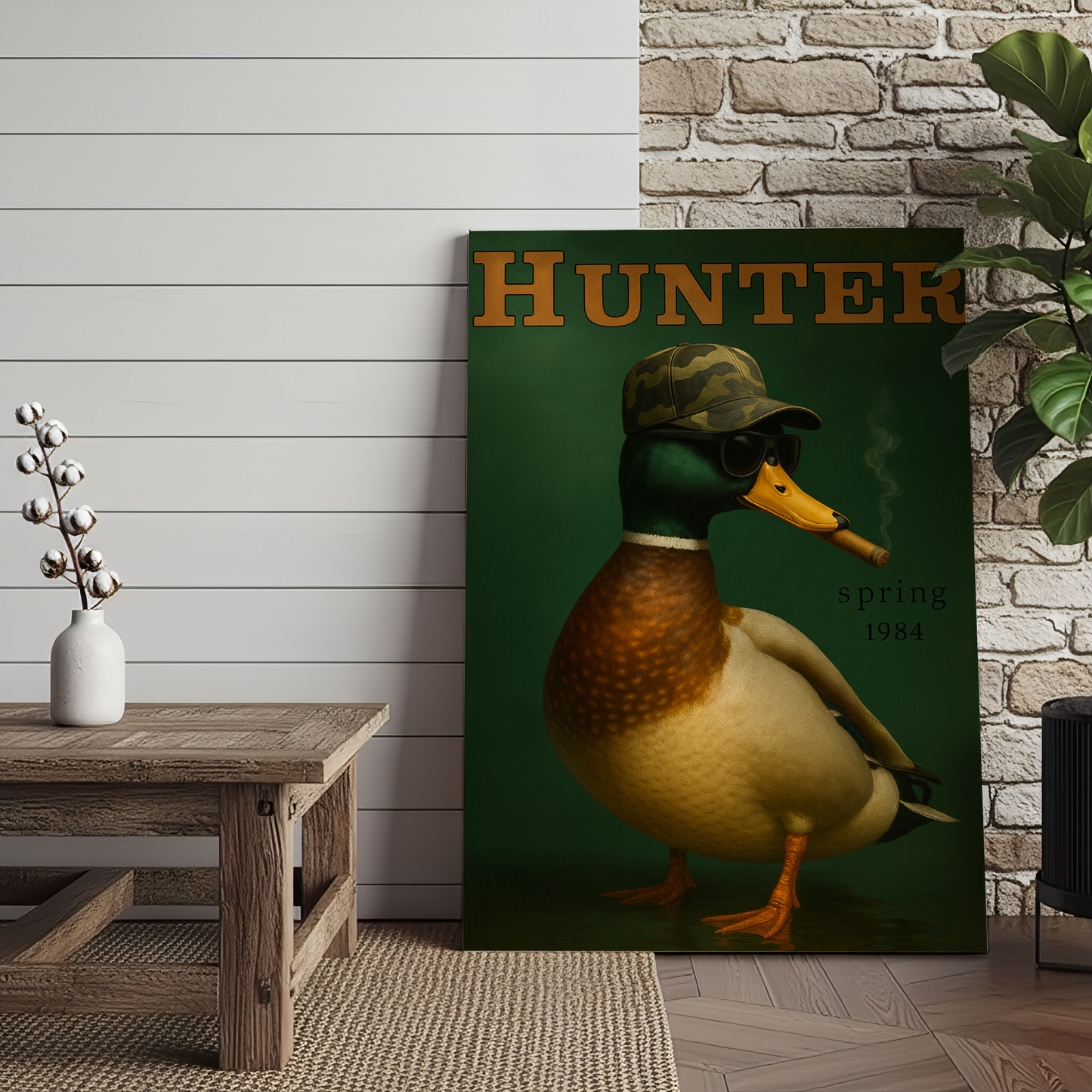 Duck Hunter Magazine 3D Wrapped Canvas Wall Art