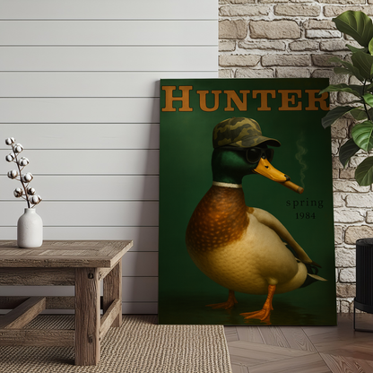 Duck Hunter Magazine 3D Wrapped Canvas Wall Art