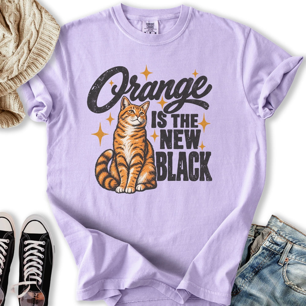 Orange New Black Relaxed Tee