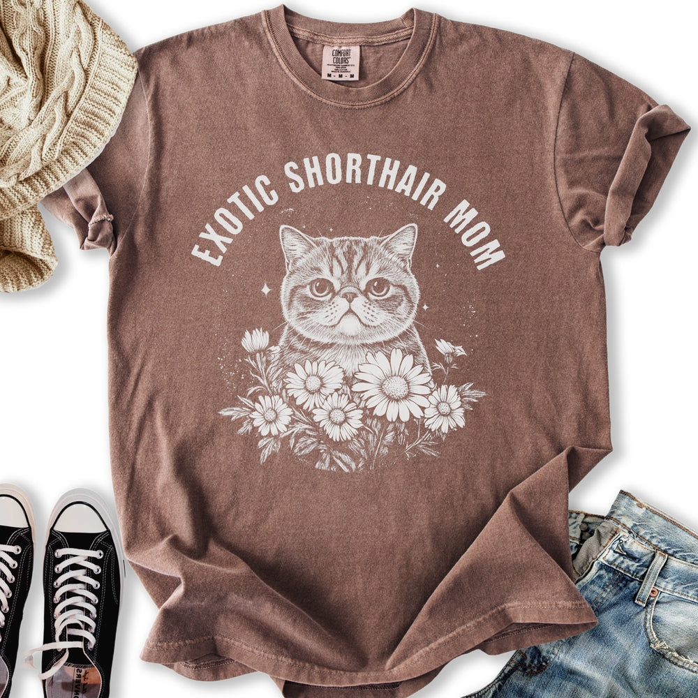 Exotic Shorthair Mom Relaxed Tee