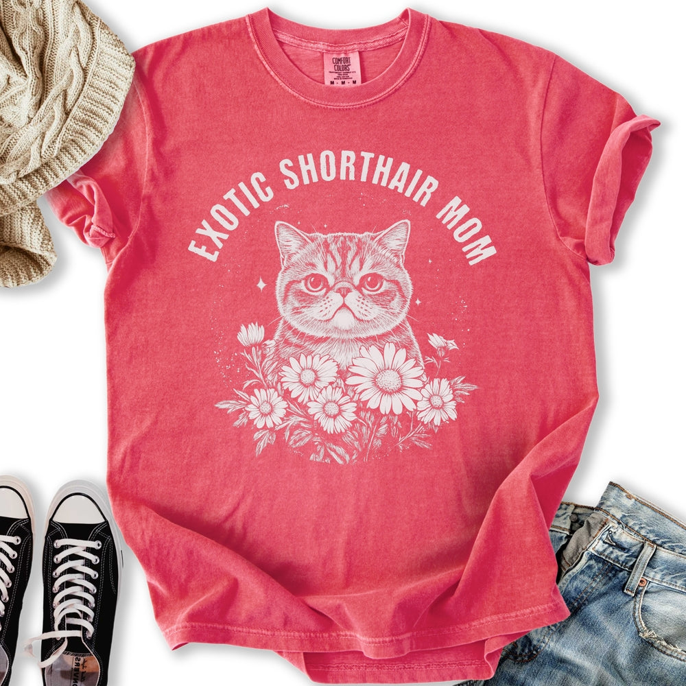 Exotic Shorthair Mom Relaxed Tee