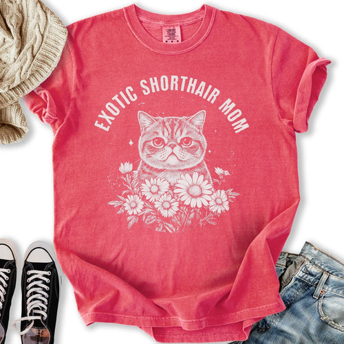 Exotic Shorthair Mom Relaxed Tee