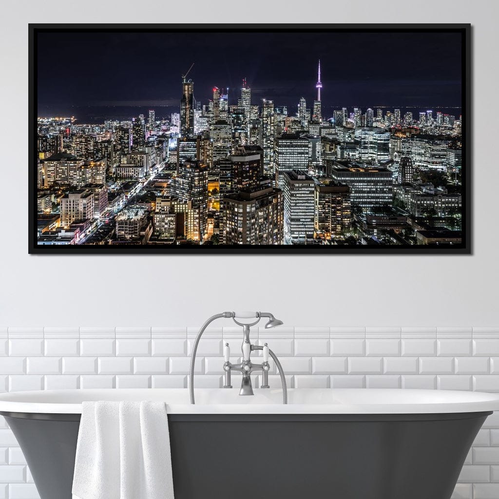 Toronto Skyline Canvas Wall Art