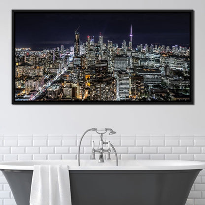 Toronto Skyline Canvas Wall Art