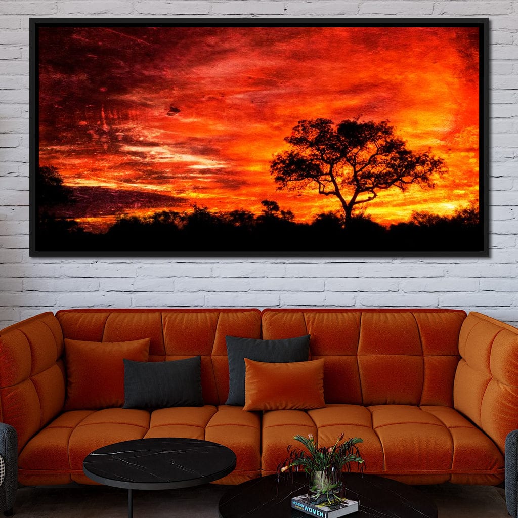 Breathtaking Sunset Canvas Wall Art