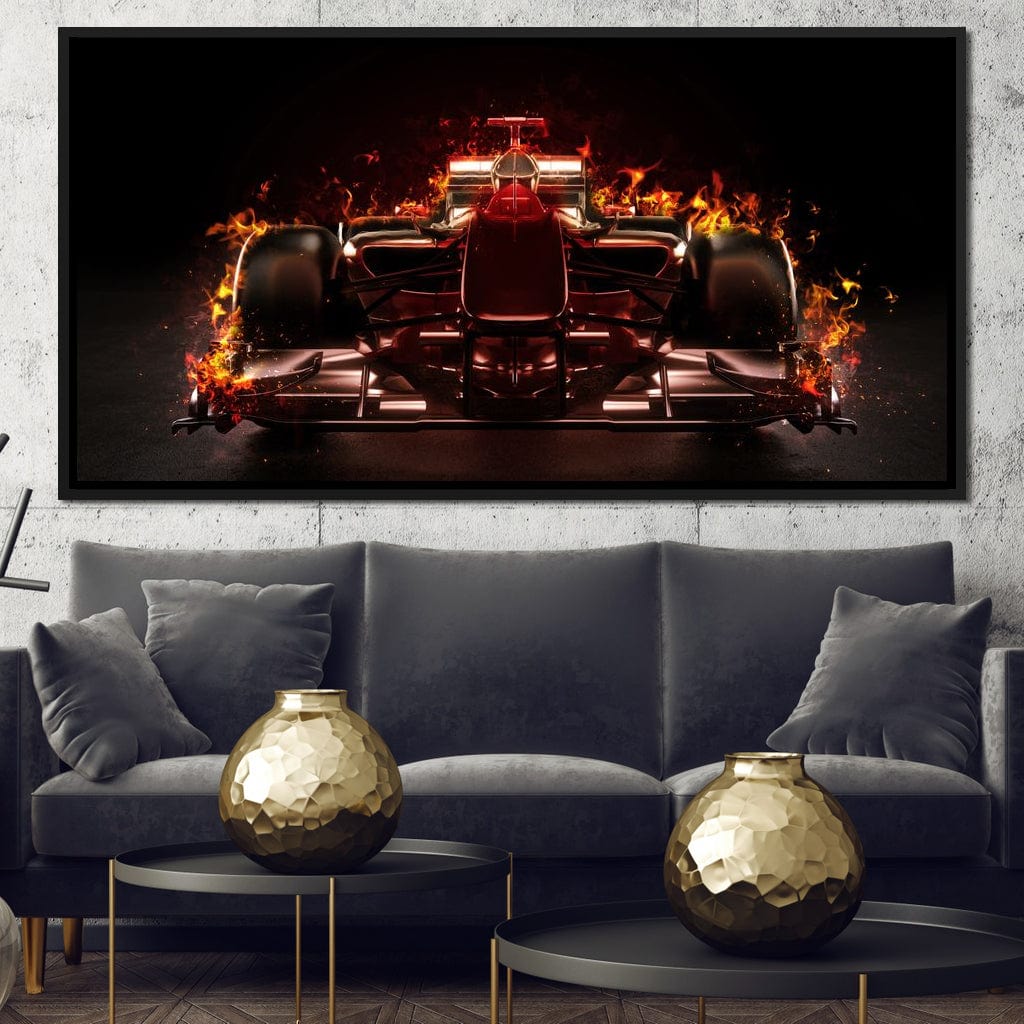 The Fastest Car Canvas Wall Art