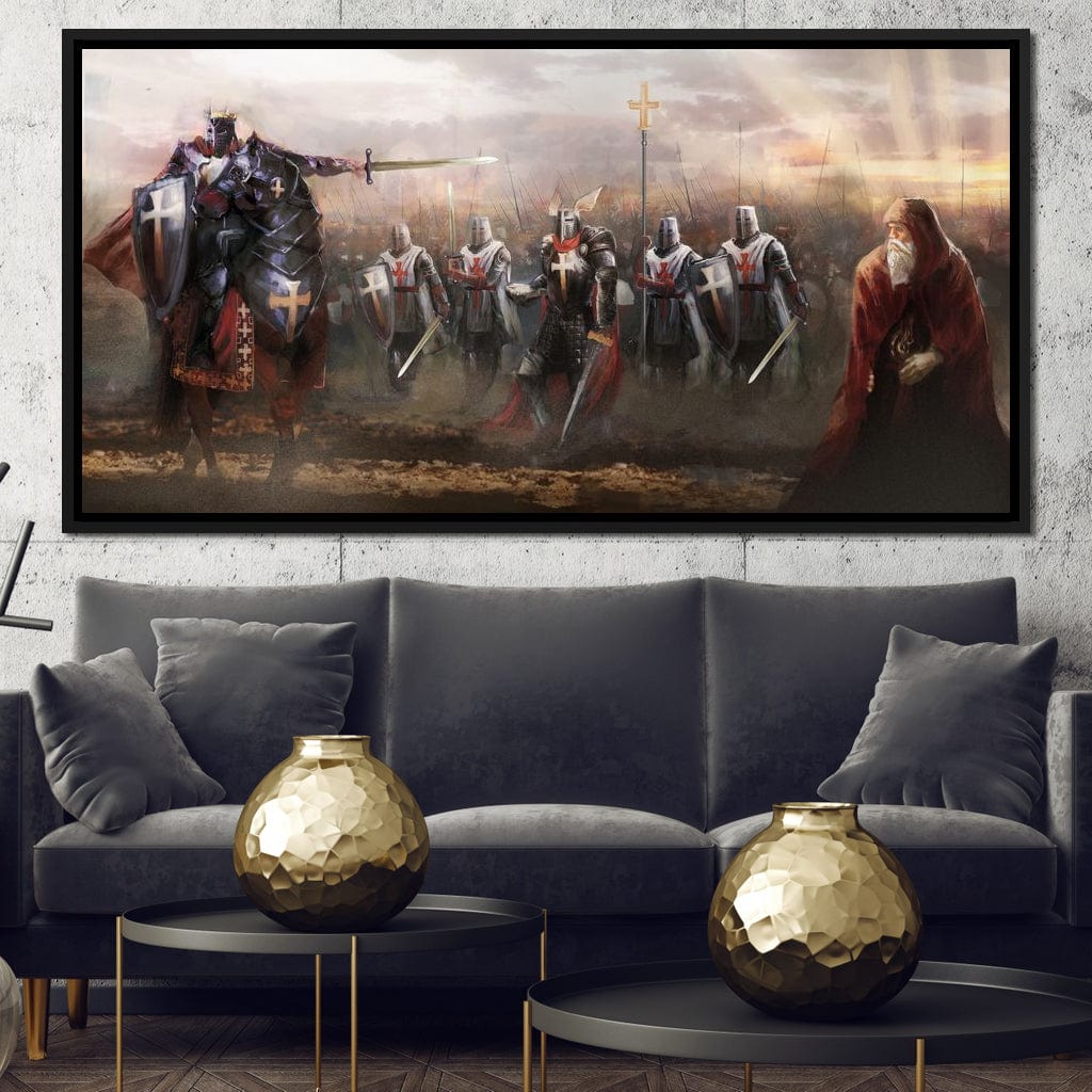 Knights Templar Canvas Wall Art