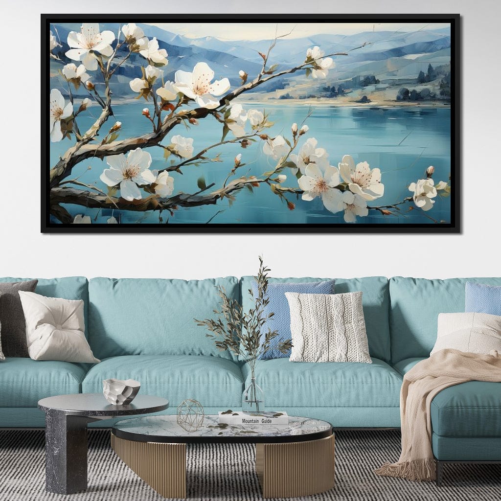 Blooming Almond Tree 1 Canvas Wall Art