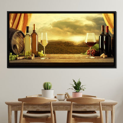 Vineyard View Canvas Wall Art