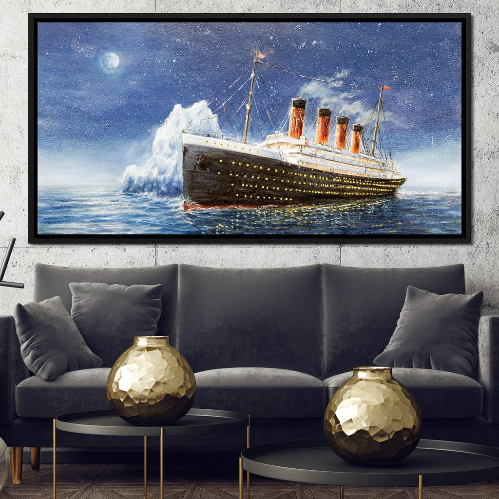 Titanic Canvas Wall Art