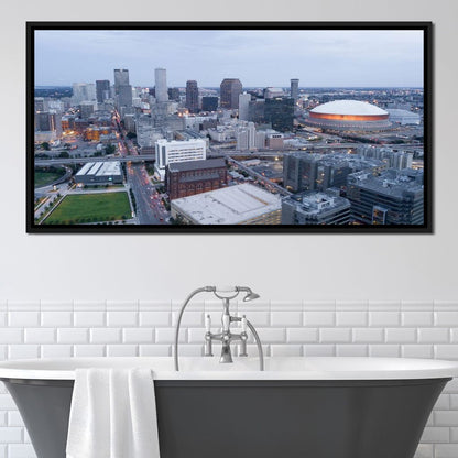 New Orleans Skyline Canvas Wall Art