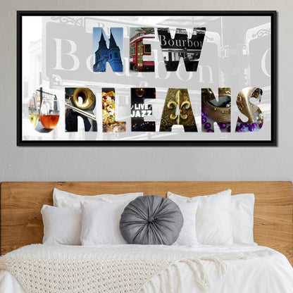 New Orleans Display Canvas Wall Art