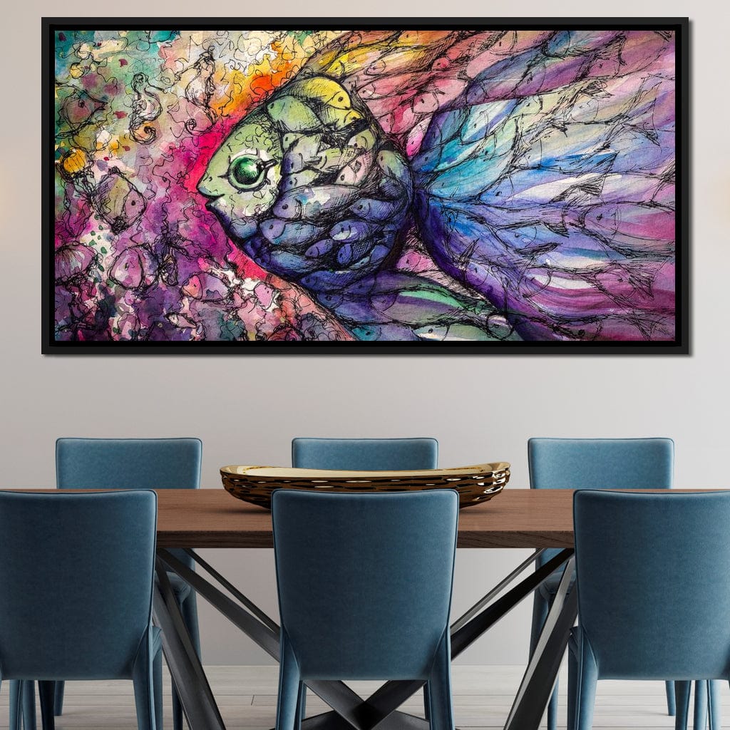 Fishes Canvas Wall Art